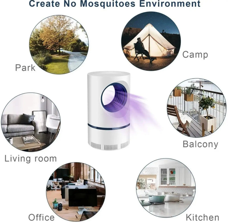 Armadilha para Mosquitos com Lâmpada de LED